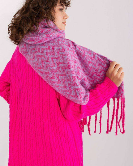 Stylish Geometric Patterned Wrap Shawl