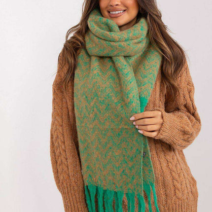Stylish Geometric Patterned Wrap Shawl