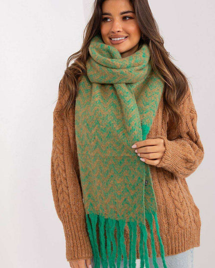 Stylish Geometric Patterned Wrap Shawl