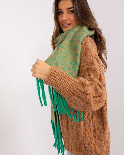 Stylish Geometric Patterned Wrap Shawl