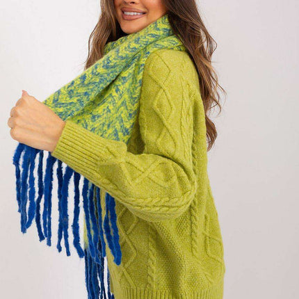 Stylish Geometric Patterned Wrap Shawl