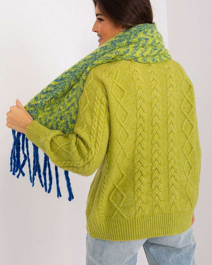 Stylish Geometric Patterned Wrap Shawl
