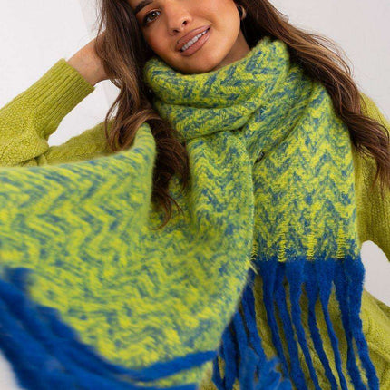 Stylish Geometric Patterned Wrap Shawl