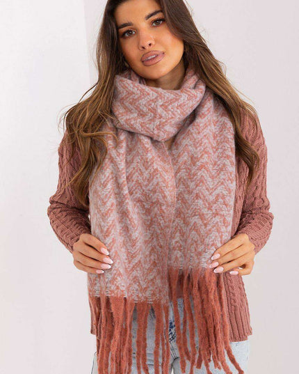 Stylish Geometric Patterned Wrap Shawl