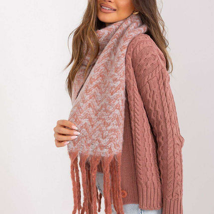 Stylish Geometric Patterned Wrap Shawl