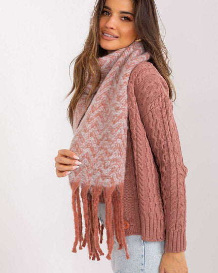 Stylish Geometric Patterned Wrap Shawl