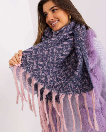 Stylish Geometric Patterned Wrap Shawl