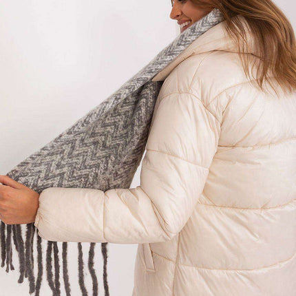 Stylish Geometric Patterned Wrap Shawl