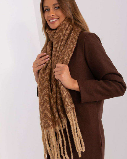 Stylish Geometric Patterned Wrap Shawl