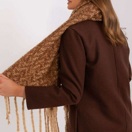 Stylish Geometric Patterned Wrap Shawl
