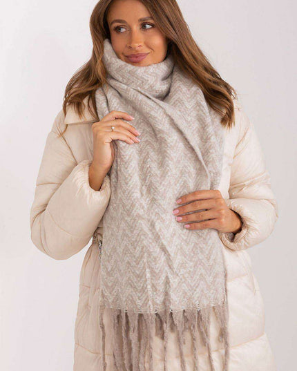 Stylish Geometric Patterned Wrap Shawl