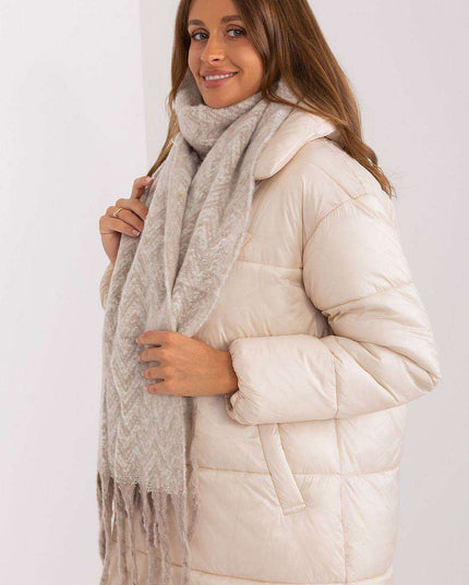 Stylish Geometric Patterned Wrap Shawl