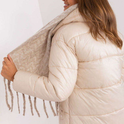 Stylish Geometric Patterned Wrap Shawl