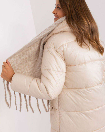 Stylish Geometric Patterned Wrap Shawl