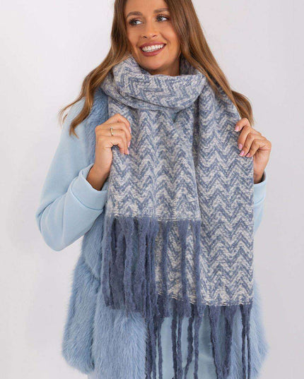 Stylish Geometric Patterned Wrap Shawl