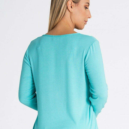 Elegant V-Neck Long Sleeve Top
