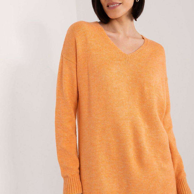 Chic Comfort Heart Sweater Rue Paris Cozy Knitwear Style