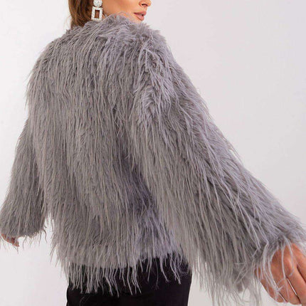 Chic Fur-Adorned Seasonal Jacket