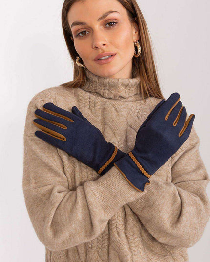 Elegant Floral Touchscreen Gloves