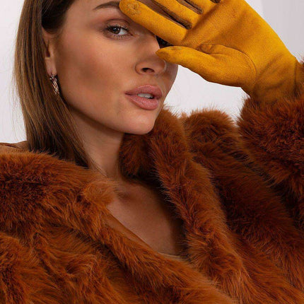 Elegant Floral Touchscreen Gloves