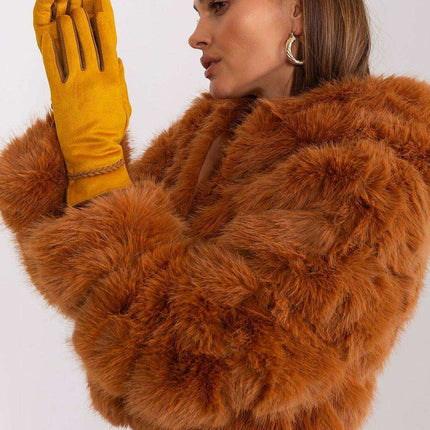 Elegant Floral Touchscreen Gloves