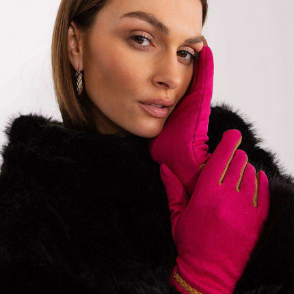 Elegant Floral Touchscreen Gloves