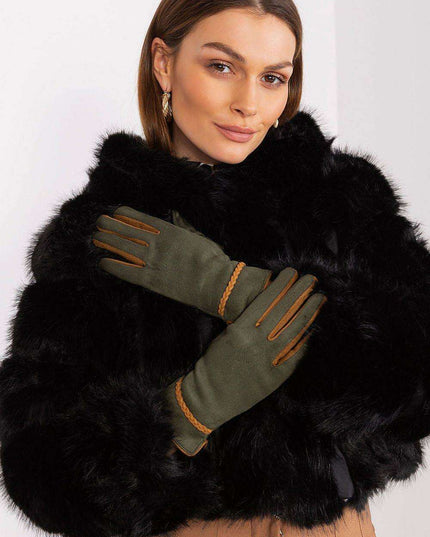Elegant Floral Touchscreen Gloves