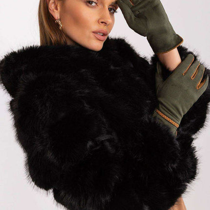 Elegant Floral Touchscreen Gloves