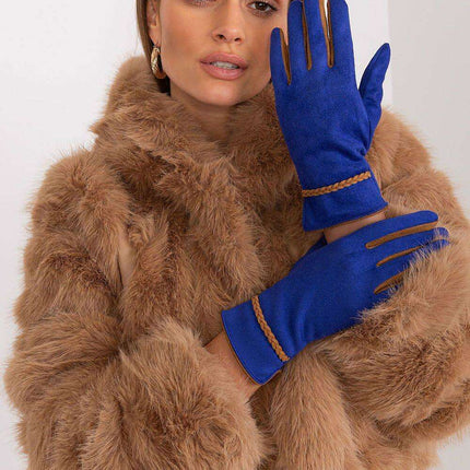 Elegant Floral Touchscreen Gloves