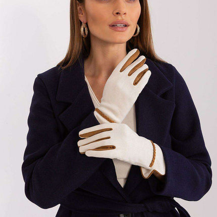 Elegant Floral Touchscreen Gloves