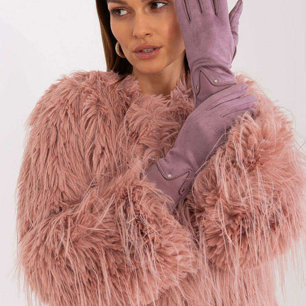 Elegant Touchscreen Floral Gloves