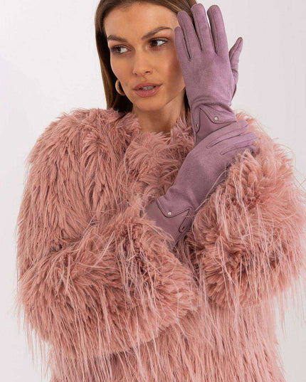 Elegant Touchscreen Floral Gloves