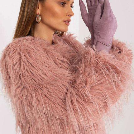 Elegant Touchscreen Floral Gloves