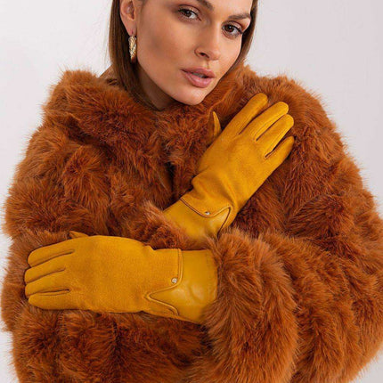 Elegant Touchscreen Floral Gloves