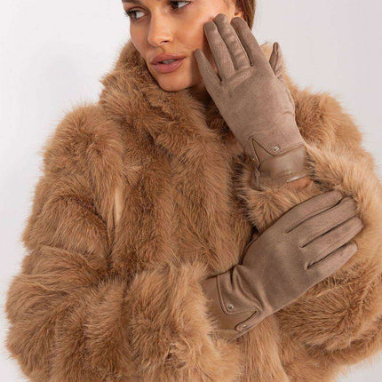 Elegant Touchscreen Floral Gloves