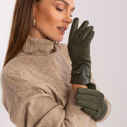 Elegant Touchscreen Floral Gloves