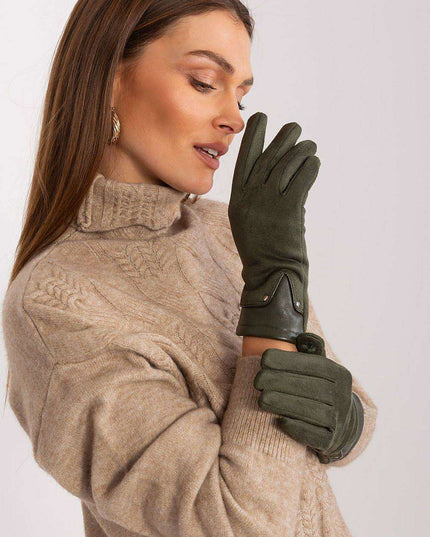 Elegant Touchscreen Floral Gloves