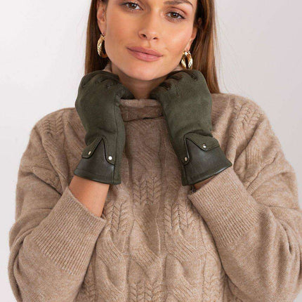 Elegant Touchscreen Floral Gloves