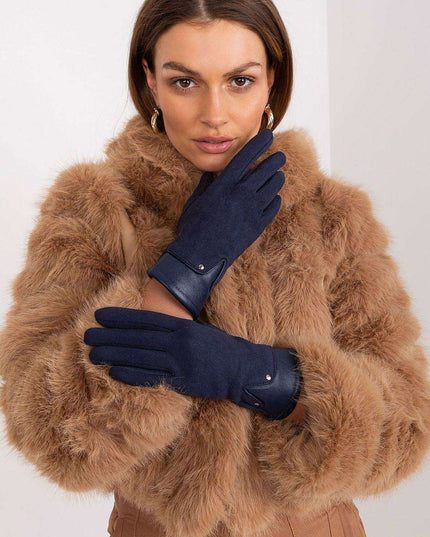 Elegant Touchscreen Floral Gloves