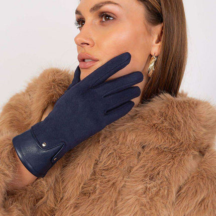 Elegant Touchscreen Floral Gloves