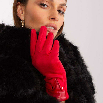 Elegant Touchscreen Floral Gloves