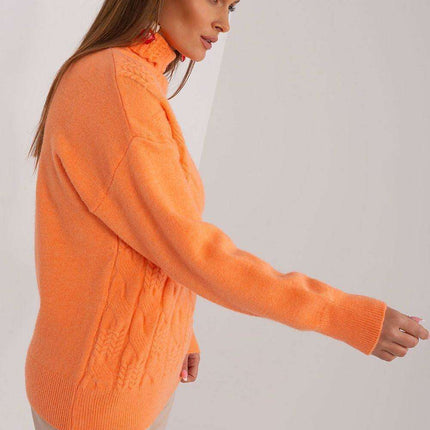 Knitted Turtleneck Pullover Sweater