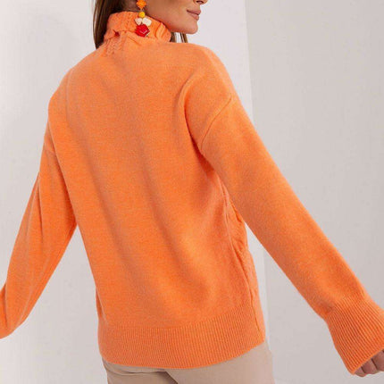 Knitted Turtleneck Pullover Sweater