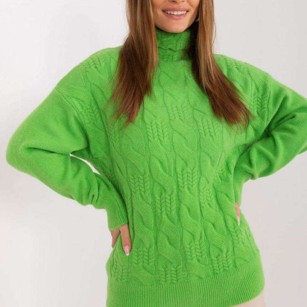 Knitted Turtleneck Pullover Sweater