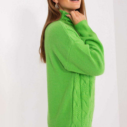 Knitted Turtleneck Pullover Sweater