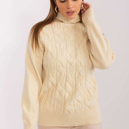Knitted Turtleneck Pullover Sweater