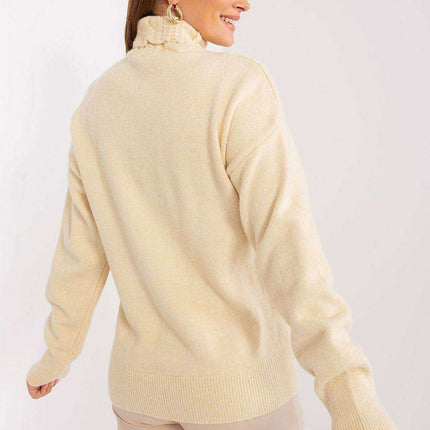 Knitted Turtleneck Pullover Sweater