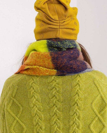 Glamorous Rhinestone-Embellished Cashmere Winter Beanie Hat