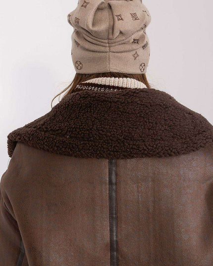 Glamorous Rhinestone-Embellished Cashmere Winter Beanie Hat