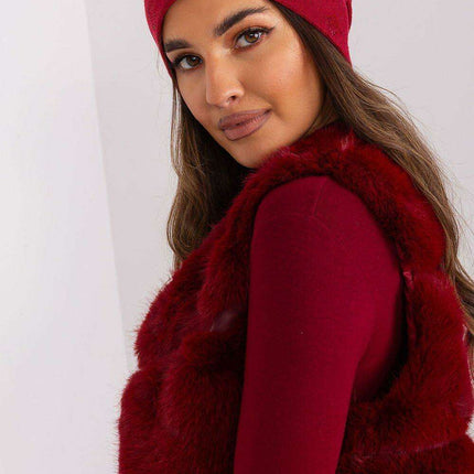 Glamorous Rhinestone-Embellished Cashmere Winter Beanie Hat